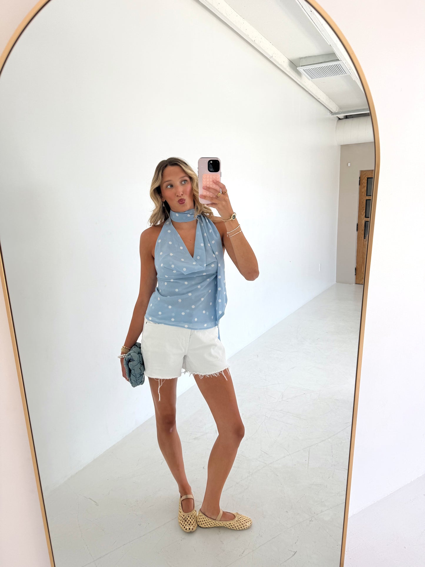 Delilah Scarf Top