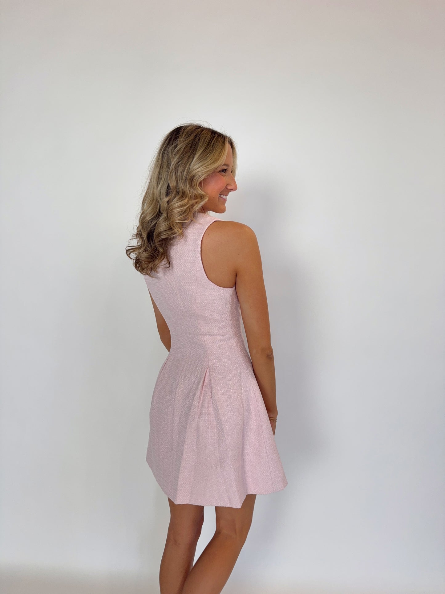 Blush Tailored Dress