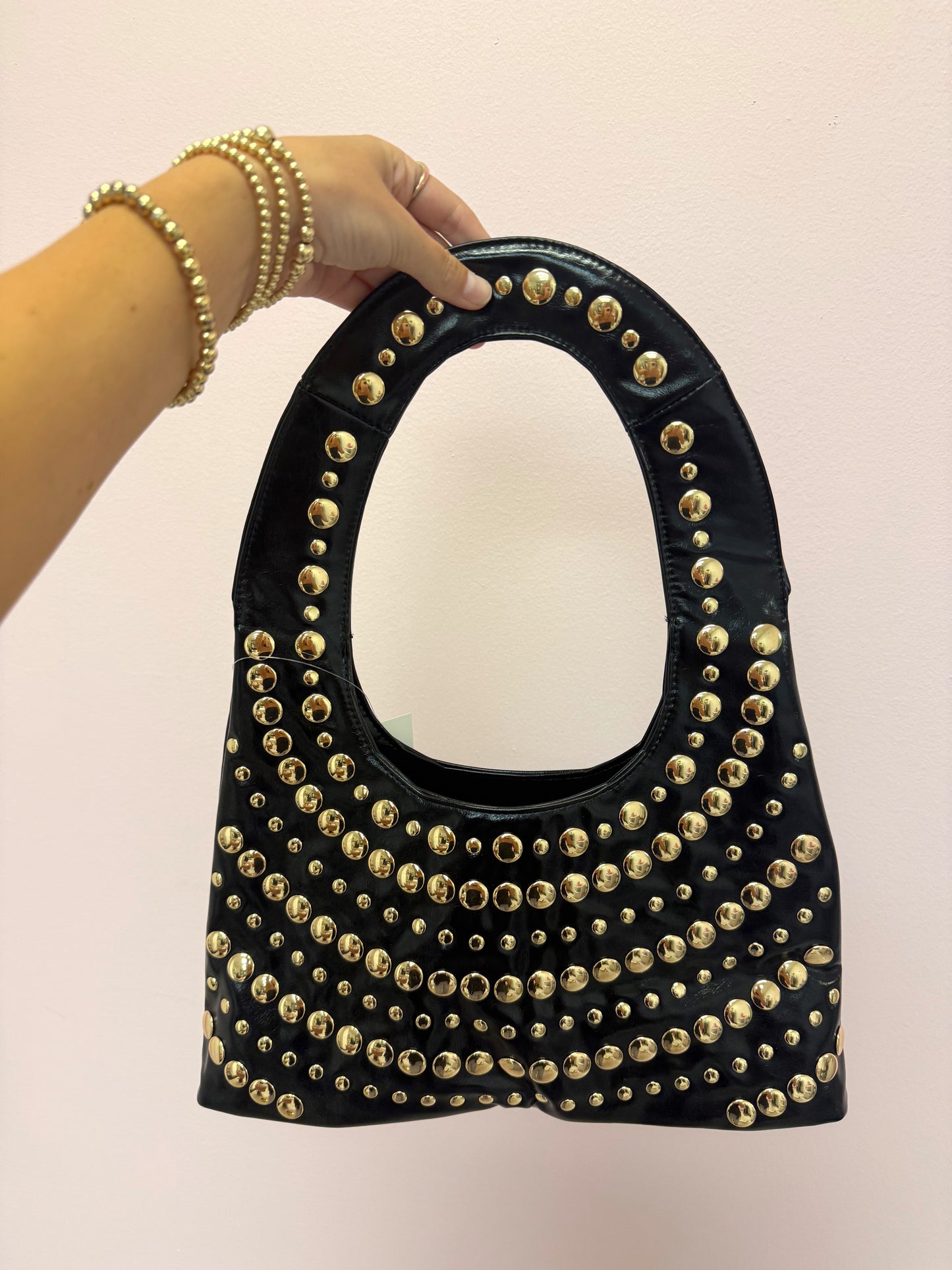 Studded Shoulder Bag