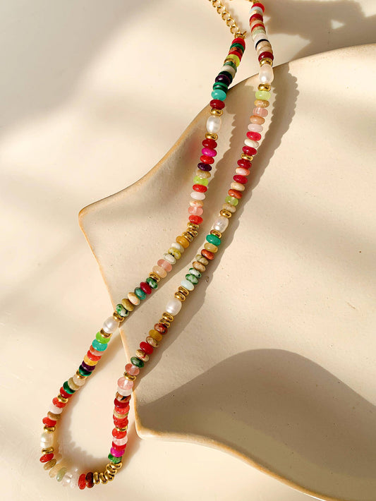 Boho Color Necklace