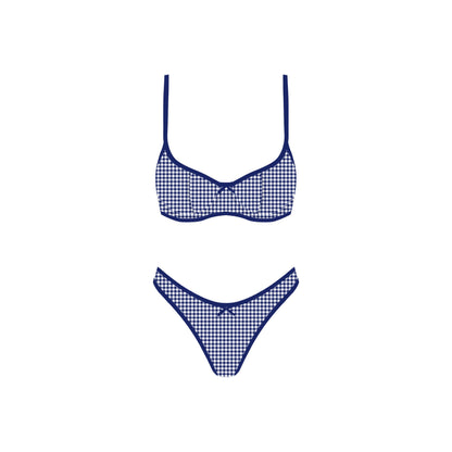 Picnic Bikini Set (Blue)